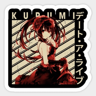 Cute Art Kurumi A Live Romance Manga Sticker